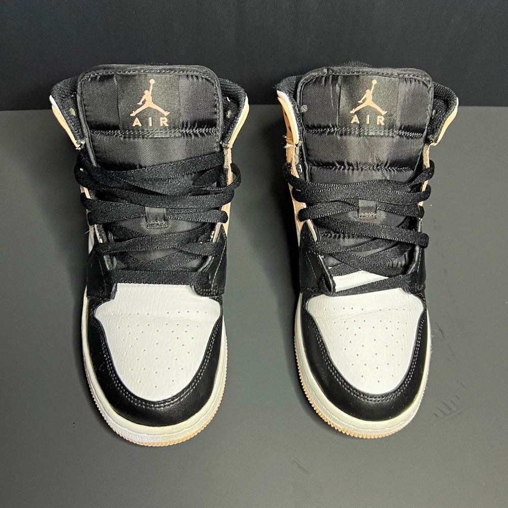 Jordan Air Jordan 1 Mid Unisex Kids Leather Lace Up Mid Top 6.5Y